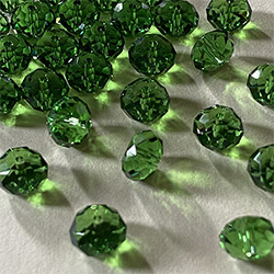 Buy a Fern Green ~ 8mm Briolette from Beads’ of’ Nefertari at House of Greco