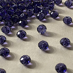 Buy a Purple Velvet ~ 6mm Briolette from Beads’ of’ Nefertari at House of Greco