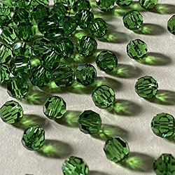 Buy a Fern Green ~ 6mm Round from Beads’ of’ Nefertari at House of Greco