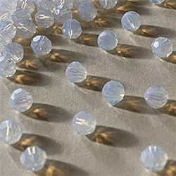 Buy a White Opal ~ 6mm Round from Beads’ of’ Nefertari at House of Greco