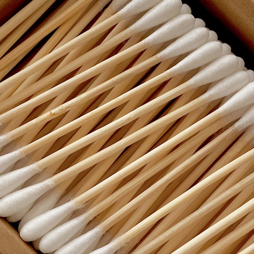 Buy a Cotton Swabs on Bamboo Sticks ~ White from Joe’s General Goods at House of Greco