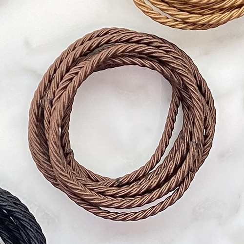 Buy a Spiral Hair Tie ~ Sable from Joe’s General Goods at House of Greco