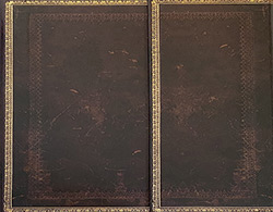 Buy a Black Moroccan Guest Book from Joseph’s Journals at House of Greco